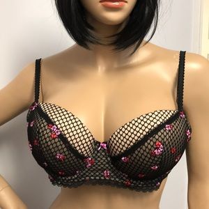 Victoria Secret Lined Demi Bra S 32DDD